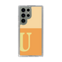 Slim Protection Case［ Original - initial two tone - U orange ］