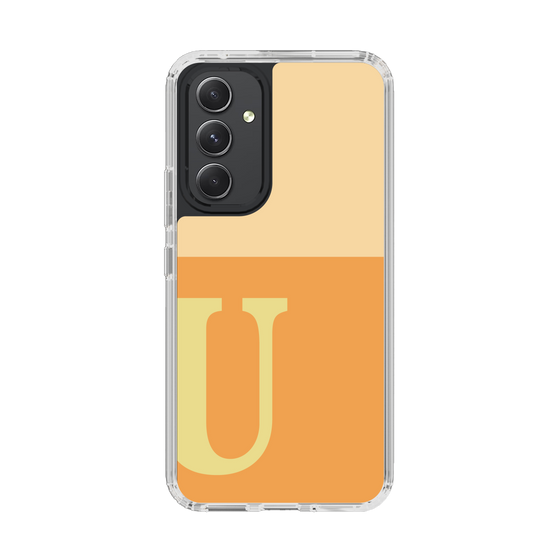 Slim Protection Case［ Original - initial two tone - U orange ］