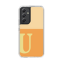 Slim Protection Case［ Original - initial two tone - U orange ］