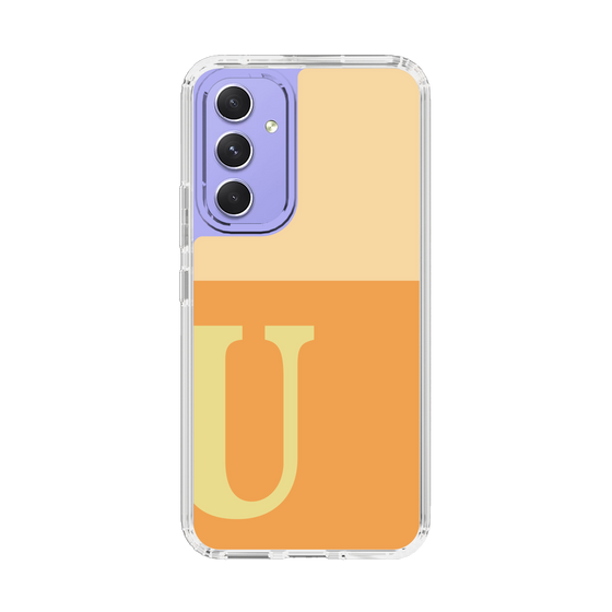 Slim Protection Case［ Original - initial two tone - U orange ］