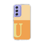 Slim Protection Case［ Original - initial two tone - U orange ］