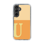 Slim Protection Case［ Original - initial two tone - U orange ］
