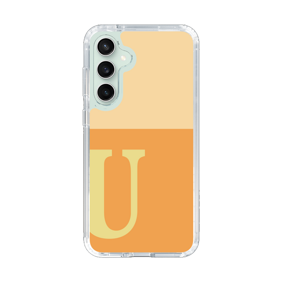 Slim Protection Case［ Original - initial two tone - U orange ］