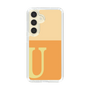 Slim Protection Case［ Original - initial two tone - U orange ］