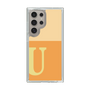 Slim Protection Case［ Original - initial two tone - U orange ］