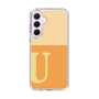 Slim Protection Case［ オリジナル - initial two tone - U orange ］