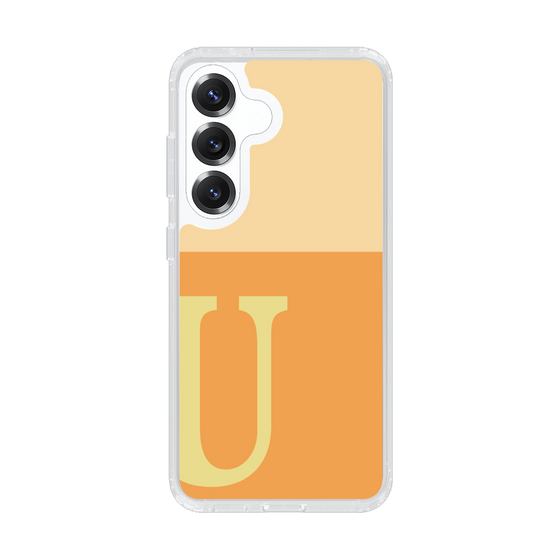 Slim Protection Case［ Original - initial two tone - U orange ］