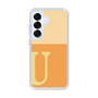 Slim Protection Case［ Original - initial two tone - U orange ］