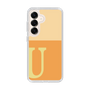 Slim Protection Case［ Original - initial two tone - U orange ］