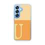 Slim Protection Case［ Original - initial two tone - U orange ］