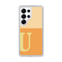 Slim Protection Case［ Original - initial two tone - U orange ］