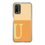 Slim Protection Case［ Original - initial two tone - U orange ］