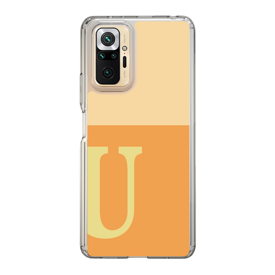 Slim Protection Case［ Original - initial two tone - U orange ］