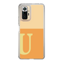Slim Protection Case［ Original - initial two tone - U orange ］