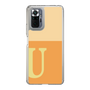 Slim Protection Case［ Original - initial two tone - U orange ］