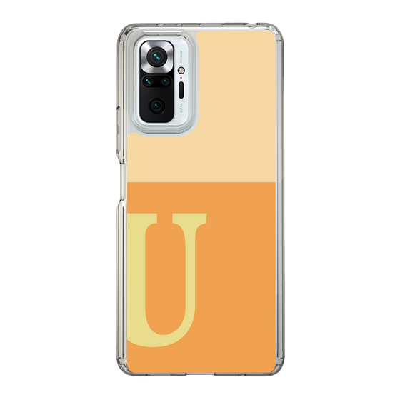 Slim Protection Case［ Original - initial two tone - U orange ］