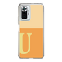 Slim Protection Case［ Original - initial two tone - U orange ］