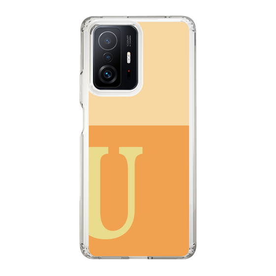 Slim Protection Case［ Original - initial two tone - U orange ］