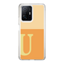 Slim Protection Case［ Original - initial two tone - U orange ］