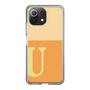 Slim Protection Case［ Original - initial two tone - U orange ］