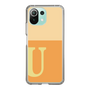 Slim Protection Case［ Original - initial two tone - U orange ］