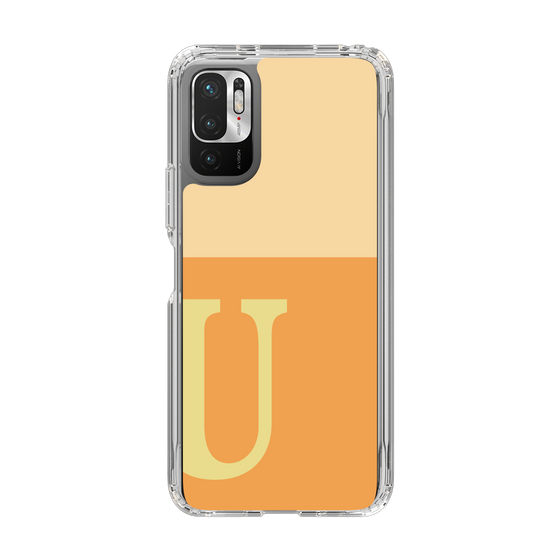 Slim Protection Case［ Original - initial two tone - U orange ］