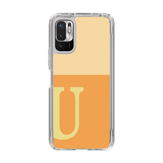 Slim Protection Case［ Original - initial two tone - U orange ］