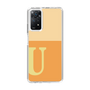 Slim Protection Case［ Original - initial two tone - U orange ］