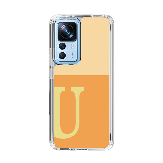 Slim Protection Case［ Original - initial two tone - U orange ］