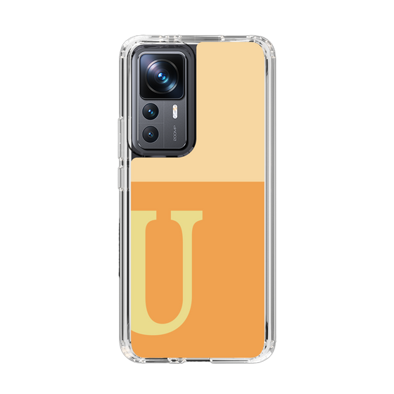Slim Protection Case［ Original - initial two tone - U orange ］