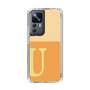 Slim Protection Case［ Original - initial two tone - U orange ］