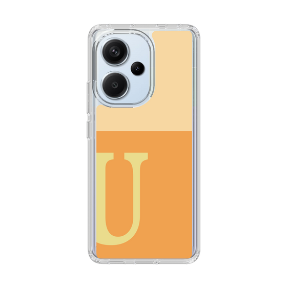 Slim Protection Case［ Original - initial two tone - U orange ］