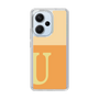 Slim Protection Case［ Original - initial two tone - U orange ］