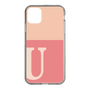 Slim Protection Case［ Original - initial two tone - U pink ］