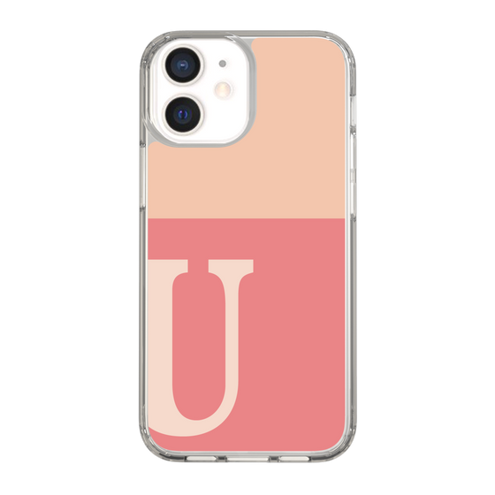 Slim Protection Case［ Original - initial two tone - U pink ］