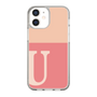 Slim Protection Case［ Original - initial two tone - U pink ］