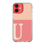 Slim Protection Case［ Original - initial two tone - U pink ］
