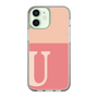 Slim Protection Case［ Original - initial two tone - U pink ］