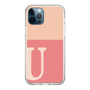 Slim Protection Case［ Original - initial two tone - U pink ］