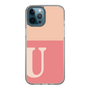 Slim Protection Case［ Original - initial two tone - U pink ］