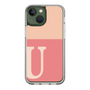 Slim Protection Case［ Original - initial two tone - U pink ］