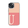 Slim Protection Case［ Original - initial two tone - U pink ］