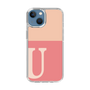 Slim Protection Case［ Original - initial two tone - U pink ］