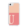 Slim Protection Case［ Original - initial two tone - U pink ］