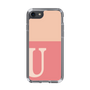 Slim Protection Case［ Original - initial two tone - U pink ］