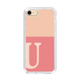 Slim Protection Case［ Original - initial two tone - U pink ］