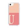 Slim Protection Case［ Original - initial two tone - U pink ］