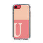 Slim Protection Case［ Original - initial two tone - U pink ］