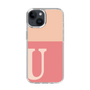 Slim Protection Case［ Original - initial two tone - U pink ］