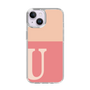 Slim Protection Case［ Original - initial two tone - U pink ］